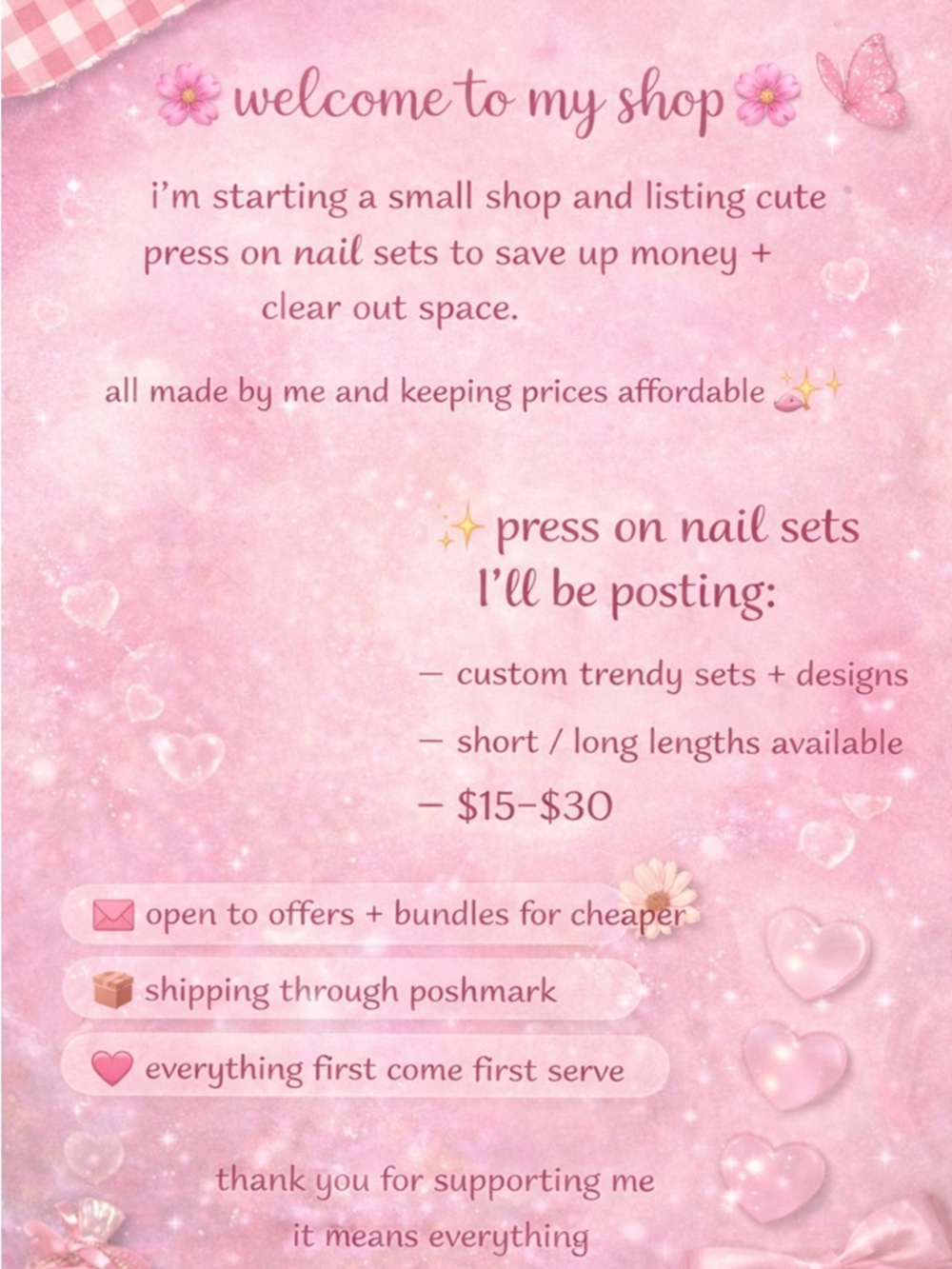 Press on nails! 💅